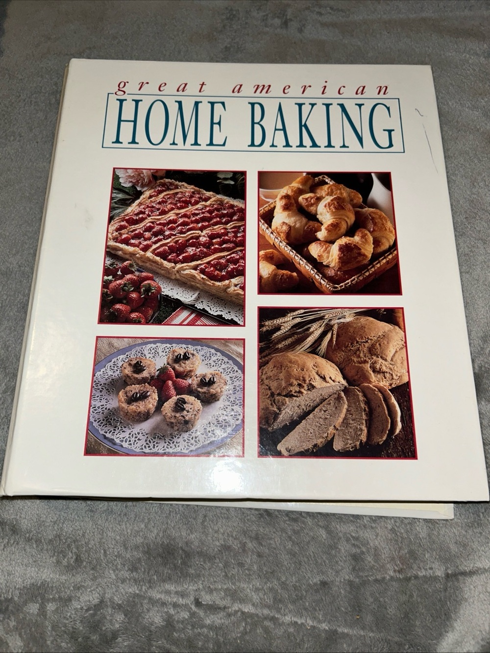 Great American Home Baking Cookbook 3 Ring Binder *Incomplete*